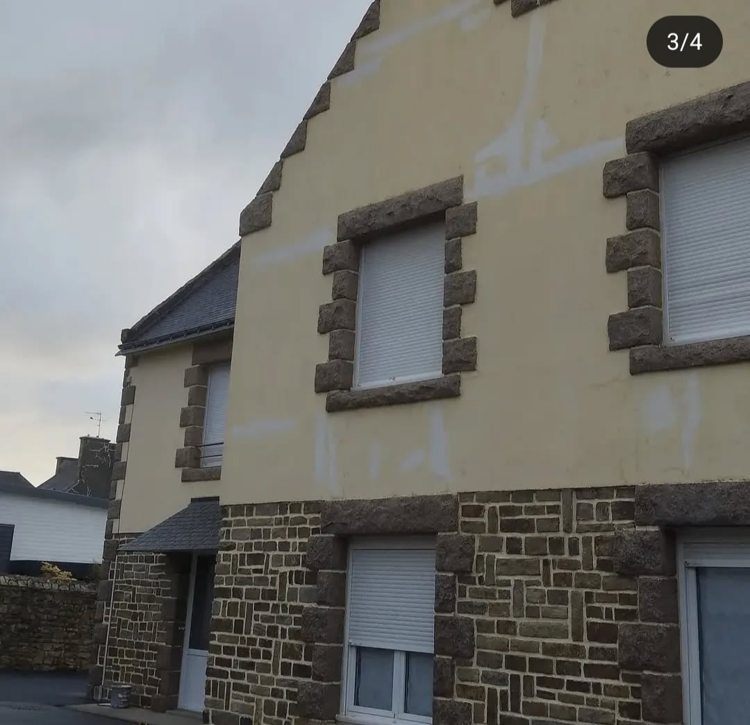 Ravalement de façade (Avant) - CDC Rénovation