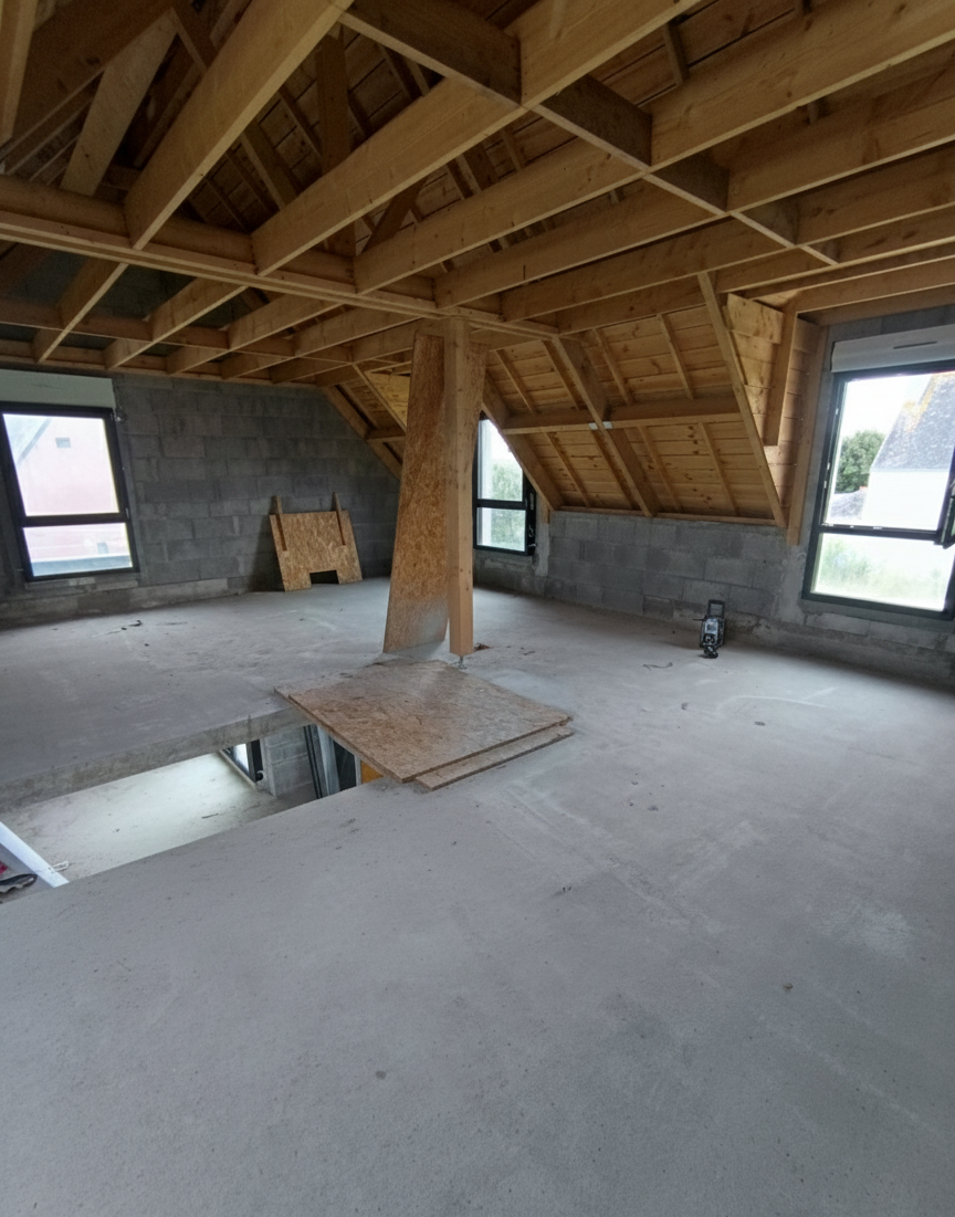 Pose de menuiseries et agencement intérieur Brest